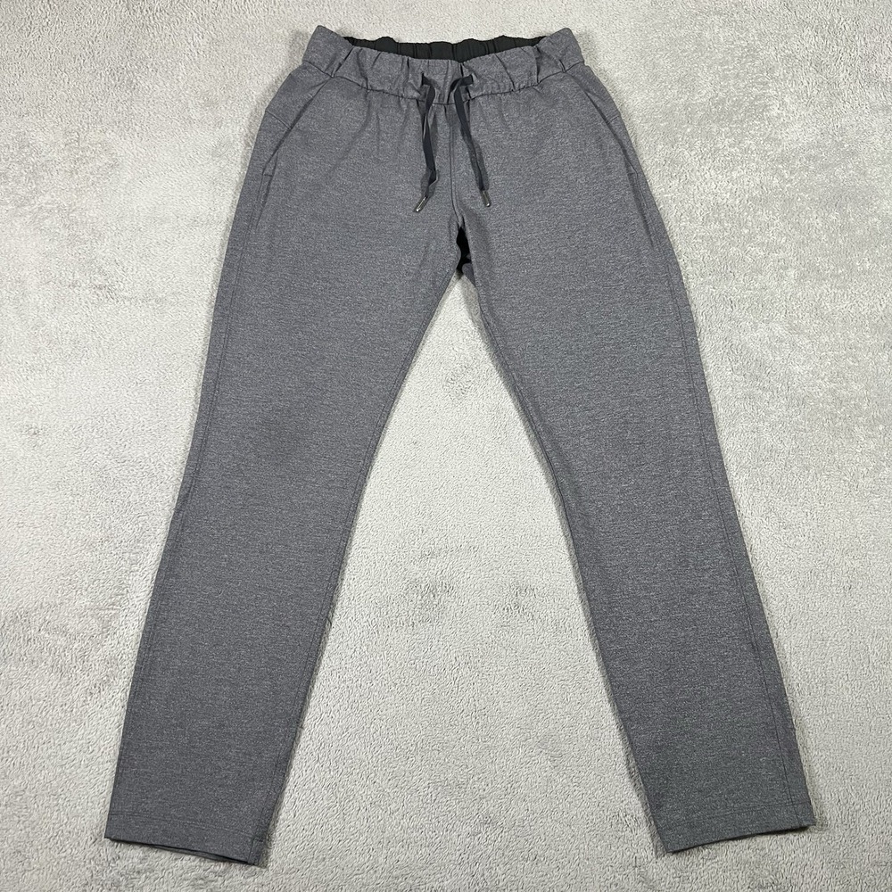 Lululemon Jogger Pants Womens 4 Gray On The Fly Casual Yoga 28" Inseam